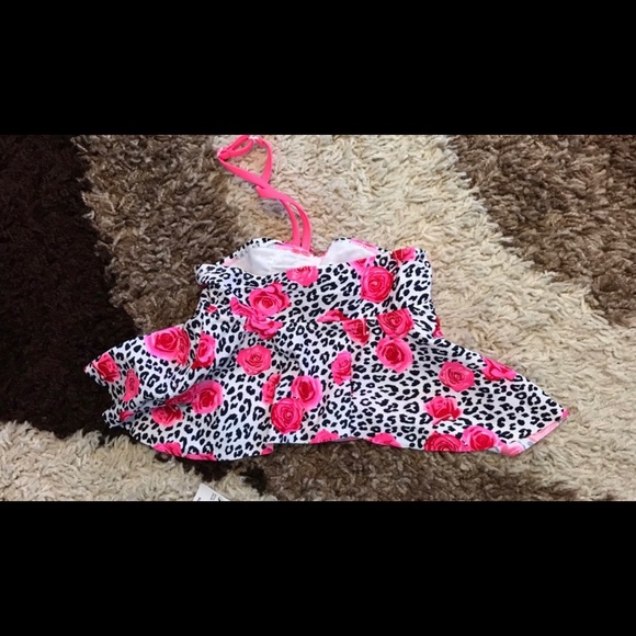 BNWOT FLAPDOODLES kids BAITHING SUIT TANK 🥊🖤💯 - Picture 2 of 2